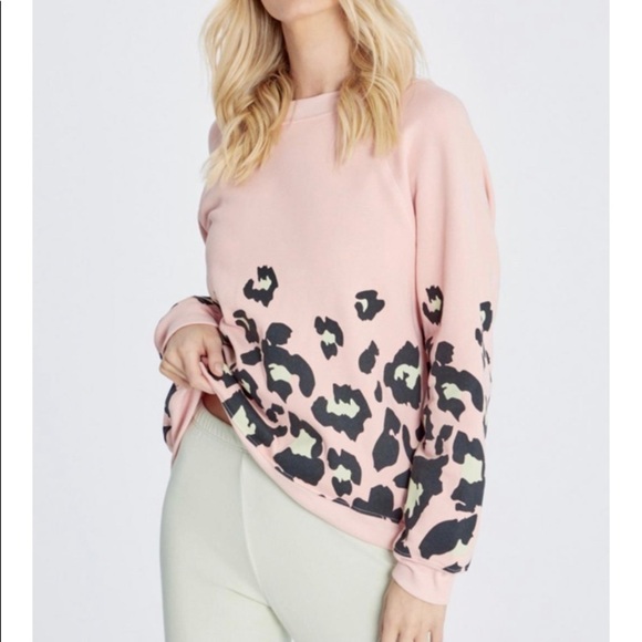 WILDFOX SPOTTED SUMMERS SWEATSHIRT DOVE COUTURE GOING SOMEWHERE - Picture 5 of 9